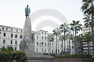 View of the Statue Of Saad Pasha Zaghloul in Alexandria