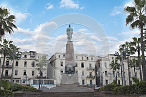 View of the Statue Of Saad Pasha Zaghloul in Alexandria
