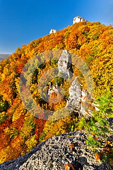 View from Stefanikova vyhliadka at Sulovske vrchy