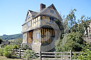 A view of Stokesay Castle