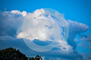 View of a Storm Cloud