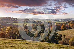 View from Stow-on-the-Wold, Cotswolds, England