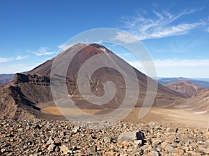 Stratovolcano Ngauruhoe photo