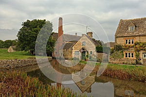 Lower Slaughter village view photo