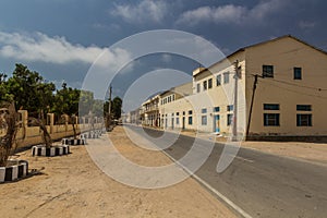 View of a street in Berbera, Somalila