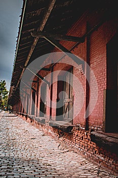 Old Railroad Depot in Augusta Georgia photo