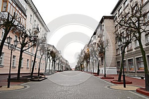 View of street in Vitebsk