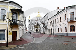 View of street in Vitebsk
