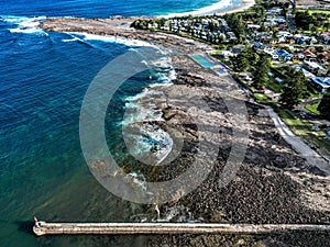 View of a stunning beach with crystal blue waters