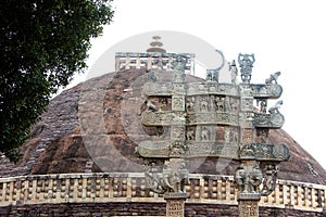 View of Stupa at Sanchi