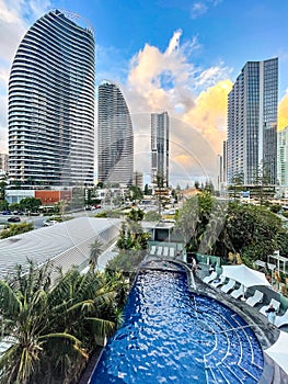 View from a suite at Meriton Broadbeach photo