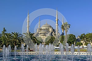 View of Sultan Ahmed Mosque, Istanbul