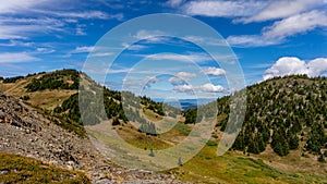 A view from the Summit of Tod Mountain photo