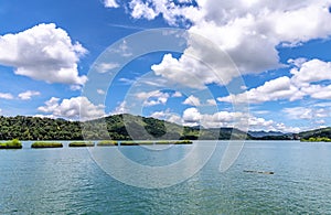 View of sun moon lake in Taiwan