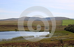 View Sunbiggin Tarn to Howgill Fells, Cumbria