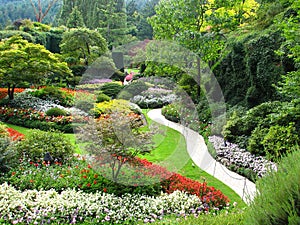 View of Sunken Gardens