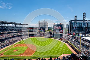 Atlanta`s SunTrust Park in Atlanta, Georgia