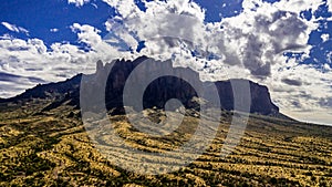 View of Superstition Mountain From The Lost Dutchman Park, Arizona