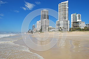 View of Surfers Paradise, Australia