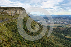 View from surroundings of birth of the Nerviï¿½n River, spain