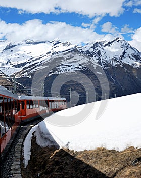 View of the surroundings Gornergratt