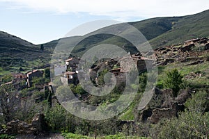 View of surroundings of Patones de Arriba, Madrid photo