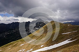 View of Swinica Mountain in Tatra Mountains, Poland