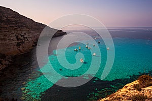 View of Tabaccara, Lampedusa