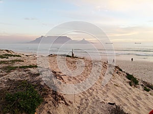 View of Table Mountain from Blouberg