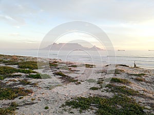 View of Table Mountain from Blouberg