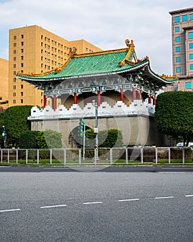 View of Taipei East Gate former part of the walls of Taipeh in Taiwan photo