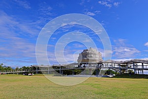 View of Taitung City located on the southeast  of Taiwan