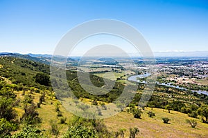 View of Talca and surroundings