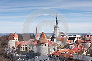 View of Tallinn Old Town