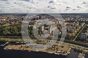 View of the Tampere from the observation deck