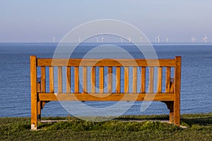 View from Tankerton in Kent photo