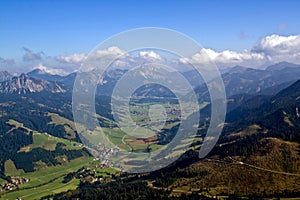 A View into Tannheim Valley