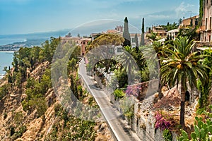 View from Taormina photo