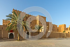 View at the Taourirt Kasbah in Ouarzazate - Morocco