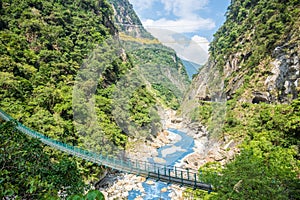 View of Taroko Gorge in Hualien, Taiwan