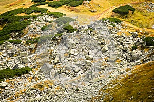 Pohled na Tatry na Slovensku