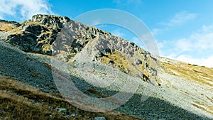 Pohľad na Tatry na Slovensku