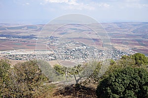 View from the Tavor mount