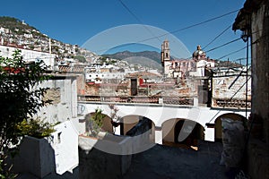 View of Taxco de Alarcon, Guerrero, Mexico photo