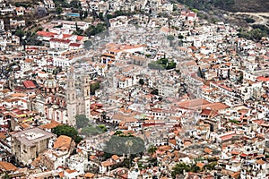 View of Taxco, Guerrero, Mexico, pueblo magico