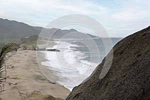 A view from Tayrona National Park, Santa Marta