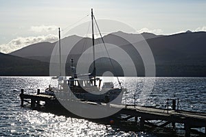 View on Te Anau Lake