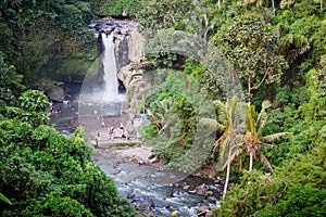 Tegenungan waterfall in Bali photo
