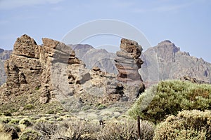 View in Teide National Park, Paradores, Spain photo