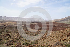 View in Teide National Park, Paradores, Spain